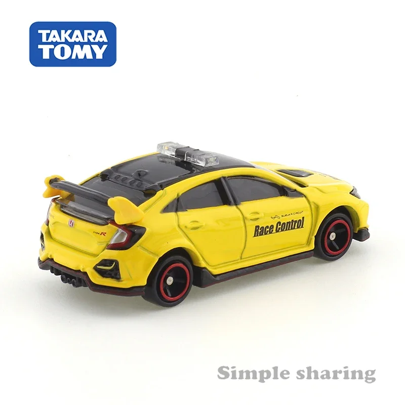 Takara Tomy Tomica No.120 Honda Civic Type R Гоночный автомобиль из сплава, литая под давлением металлическая модель, детский рождественский