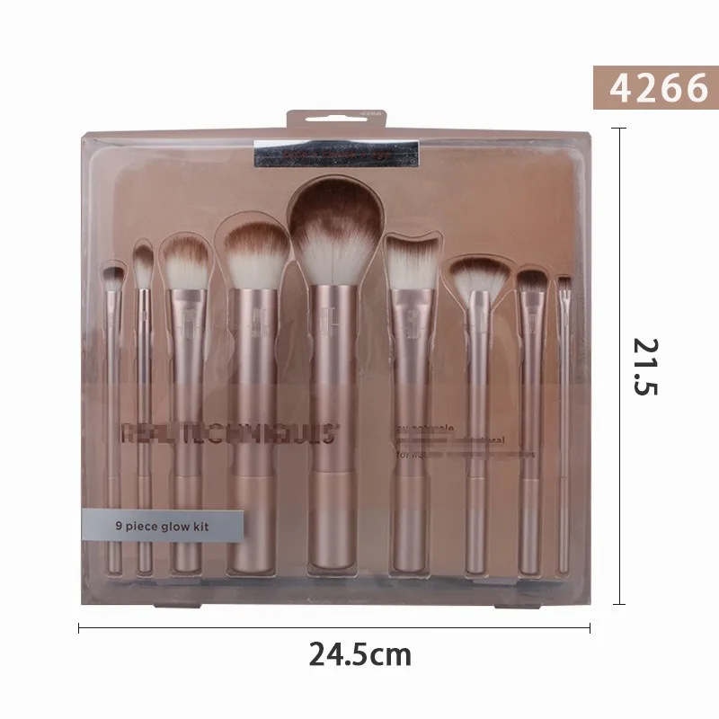 RT4266 ยอดนิยมชุดแปรงแต่งหน้าชุดแปรง Blusher แปรง Halo Dye Brush แปรงอายแชโดว์ Beauty Egg