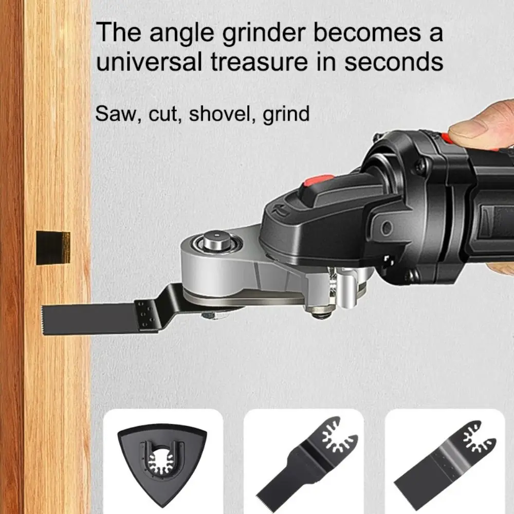 M10/M14 Thread M10 M14 Angle Grinder Accessory Triangular Sanding Pad Polishing Conversion Universal Heads Oscillating Tools