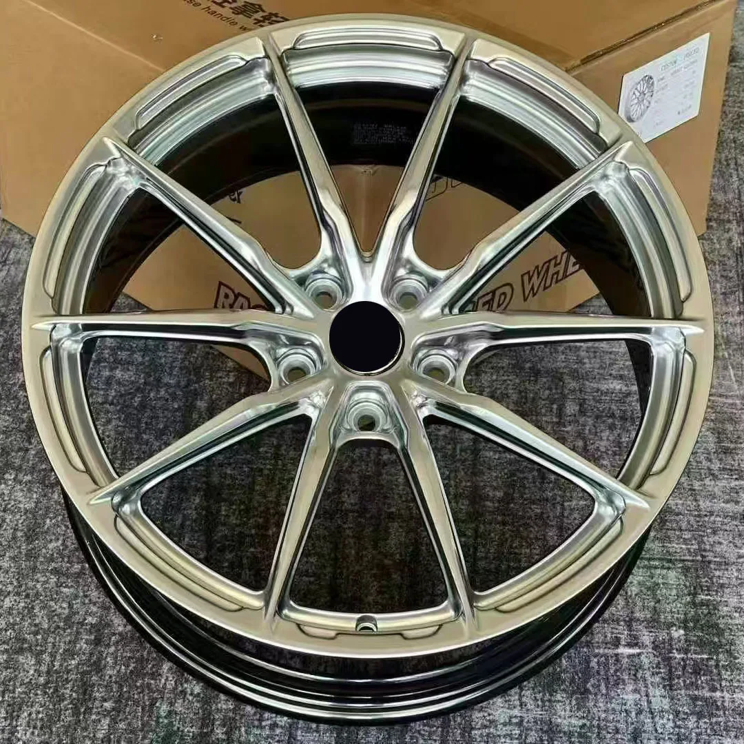 Yajian personalizado novo aro do carro do passageiro forjado 5x112 5x114.3 5x120 20mm peças de automóvel da roda da liga de alumínio