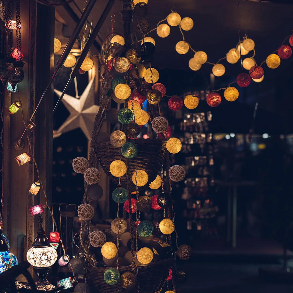 

15pcs Wicker Rattan Ball 5Cm Brown Hanging Vine Decoration For Christmas Tree Wall Door Window Diy Home Office Cafe Restaurant