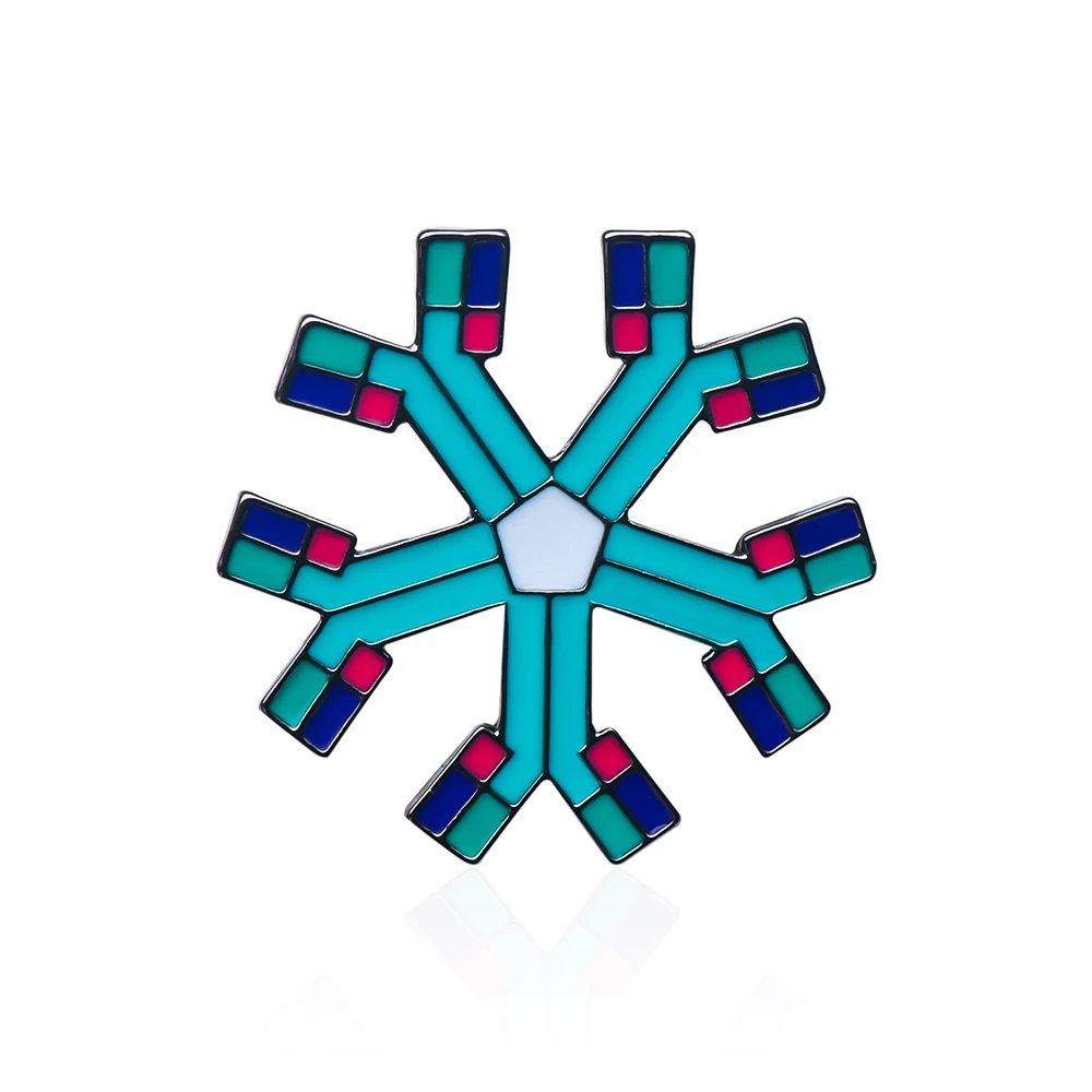Igm Antibody Enamel Pins Biology Immunology Brooch Coat Collar Lapel Badge Backpack Gift for Doctor Biologist Medical Student