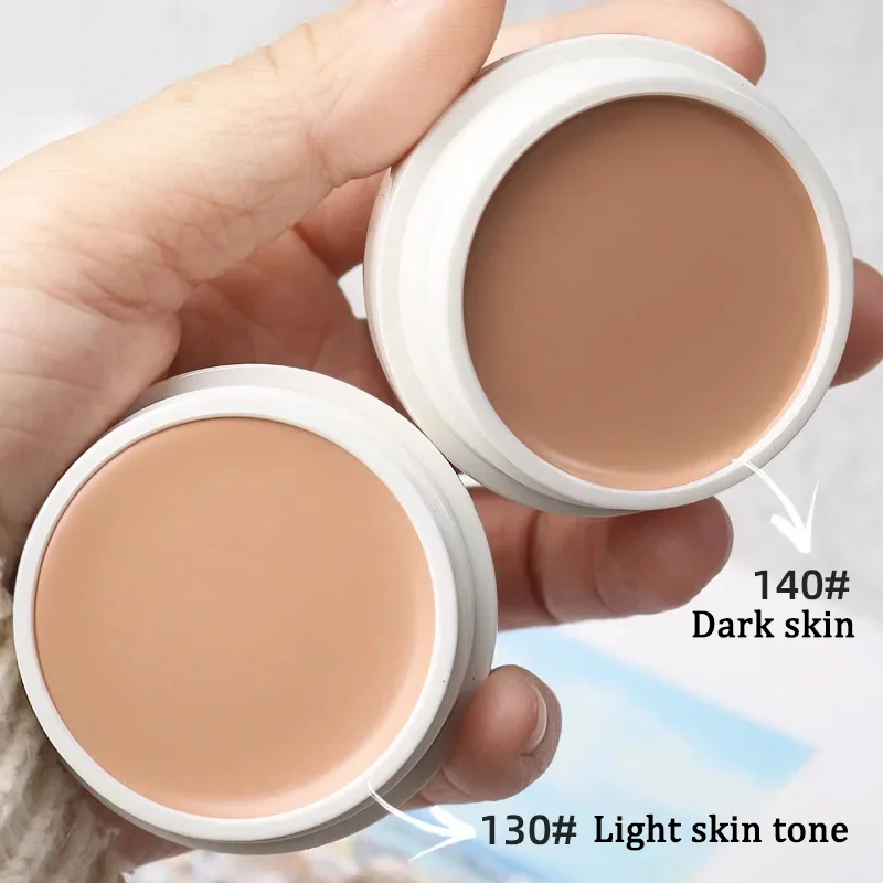 Hoge Dekking Concealer Corrector Anti Donkere Cirkel Whitening Cream Matte Foundation Bb Cream Voor Face Make-Up Base Cosmetica