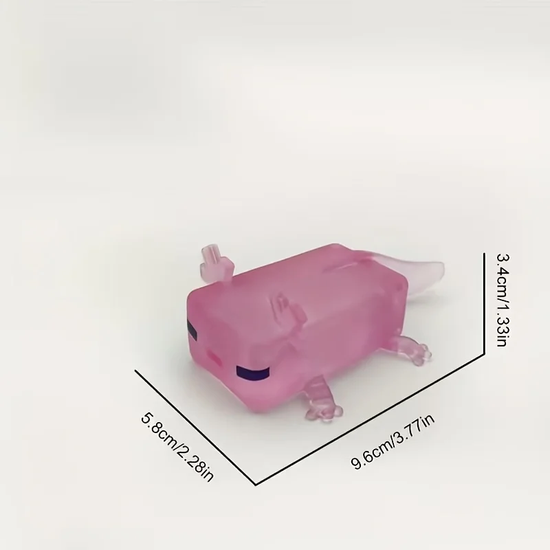 Axolotl Squeeze Soft Squishy قابل للتمدد لتخفيف التوتر مثالي لحفلات الهالوين وأعياد الميلاد وحفلات أعياد الميلاد والفصول الدراسية