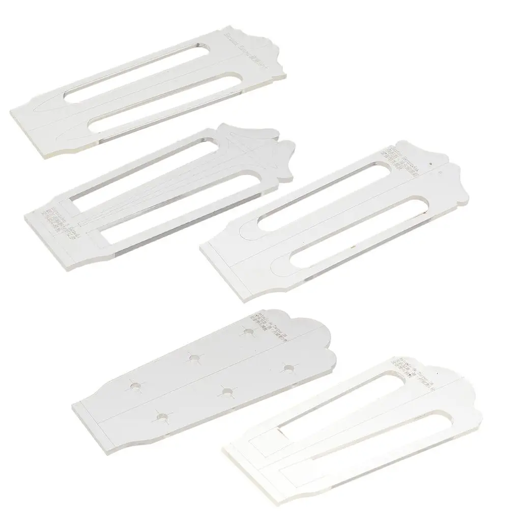 Classical Guitar Headstock Template Acrylic Mould DIY Tool Guitar Building Accessory for Luthiers