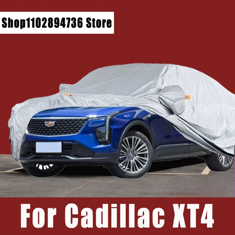 

For Cadillac XT4 Full Car Covers Outdoor Sun uv protection Dust Rain Snow Protective Auto Protective cover