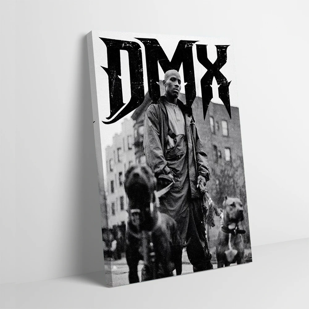 DMX American Rapper Music Poster Customizable Printed Canvas Painting for Pictures Wall Art Gaming Room Decoration Home Interior