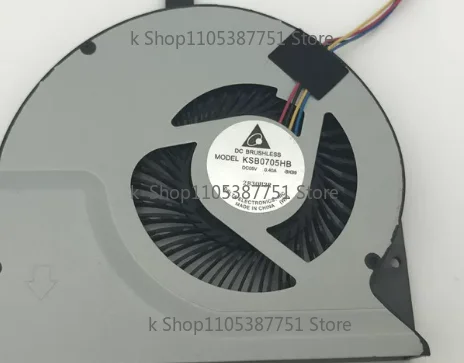 Laptop CPU Cooling Fan KSB0705HB DC5V 0.40A BK35 4Pin for ASUS N56