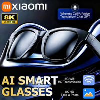 Xiaomi 8K AI Smart Glasses Multifunctional Camera Bluetooth Call Voice Assistant Music Player Translate Photochromic HD Glasses