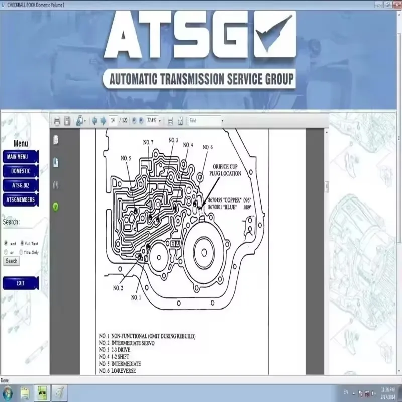 2024 Hot Sale ATSG 2017 Auto Repair Software ATSG Automatic Transmissions Service Group Repair Information Atsg Manual Diagnosti