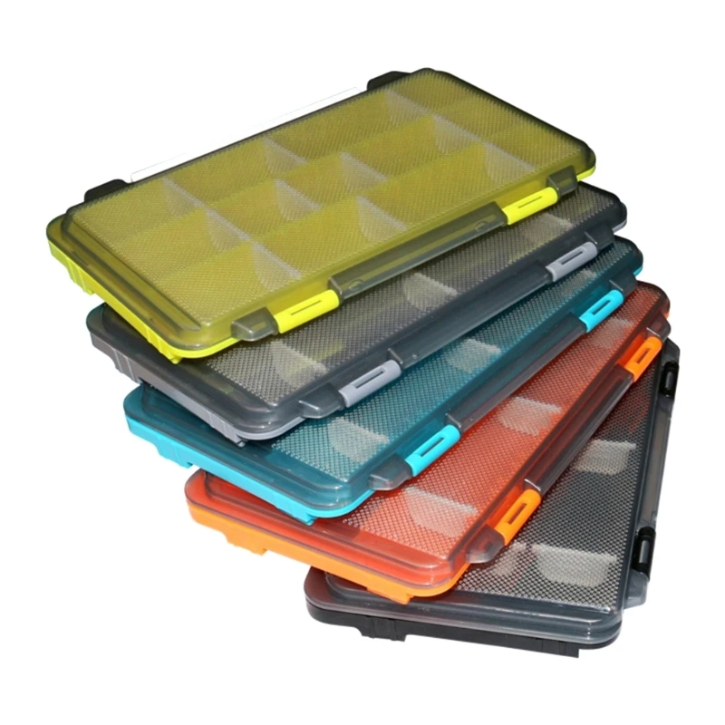 

Transparent Adjustable Dividers Terminals Fishing Tackle Box Waterproof Fishing Hooks Storage Trags Lures Organizers Box