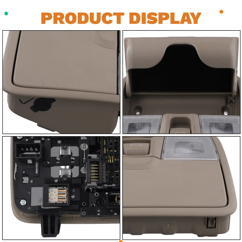 

ABQB-928004V100 Reading Lights Assembly With Sunroof Switch Glasses Case Ceiling Light For Hyundai Elantra MD 92800-4V100