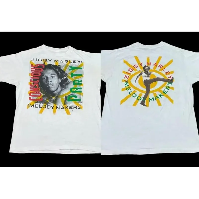 Ziggy Marley And The Melody Makers Short T Shirt Cotton