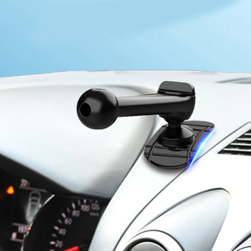 Universal Adhesive Dashboard Phone Mount For Car Phone Holder Base for Navigation GPS Brackets 17mm Round Car Mobile Stand