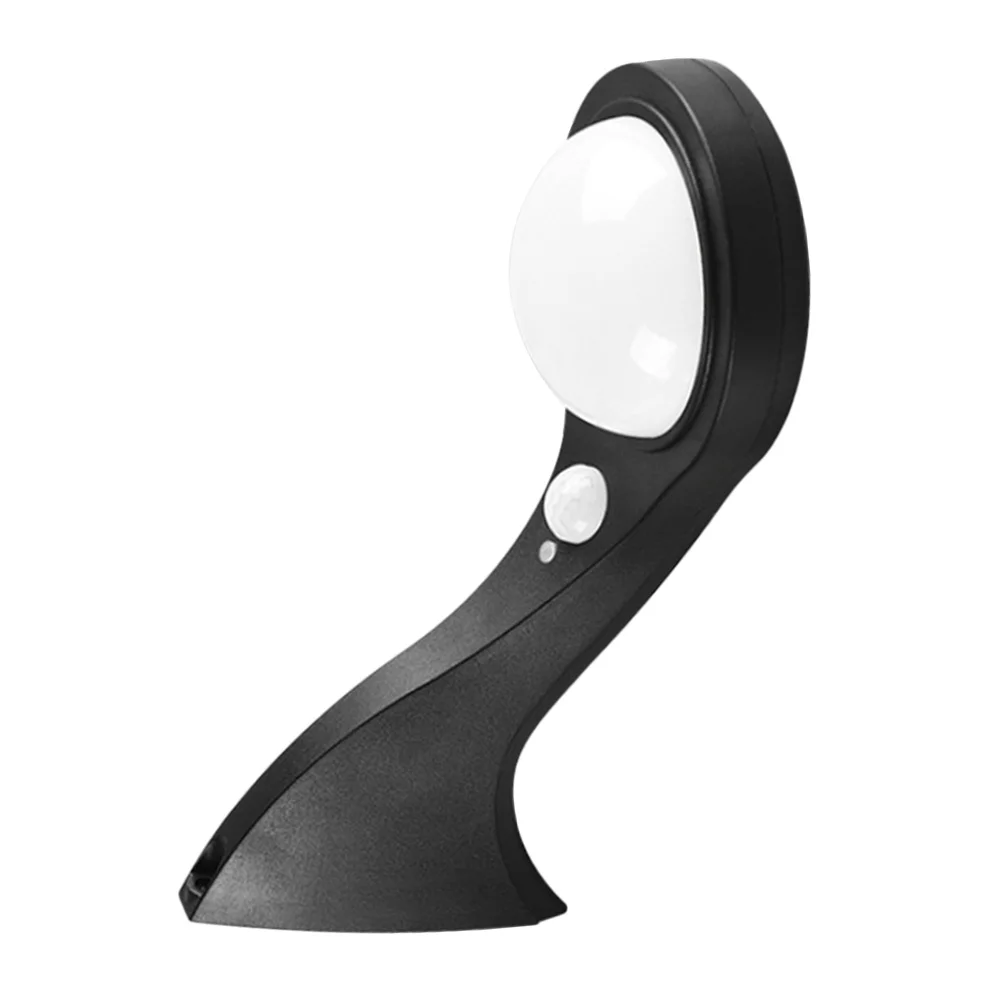 

Solar Human Sensor Wall Light Outdoor Garden ABS High Efficiency Solar Panel Long Time Use Durable Continuous Working Night