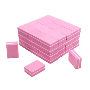 Double -sided mini nail sandpaper block, sanding and polishing, nail, file and polishing tools, 50pcs 8 Main Sales Sandpaper Polytor Nail - №3