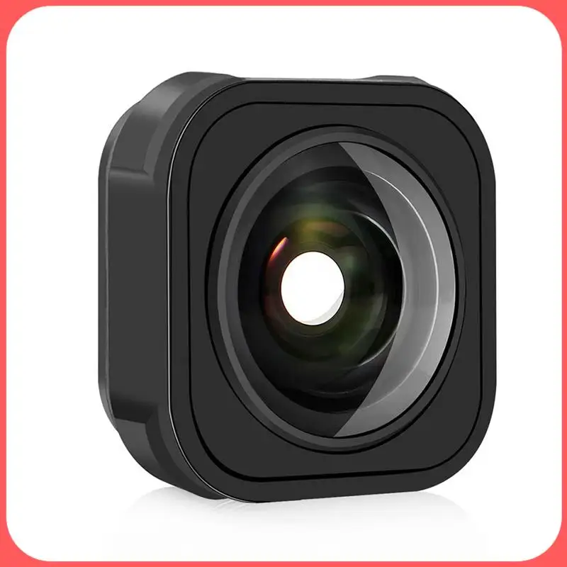 

Широкоугольный водонепроницаемый объектив X12A-Max Lens Mod 155 ° Широкоугольный объектив для камер Gopro Hero 12, 11, 10, 9 с поддержкой стабилизации изображения, 5M
