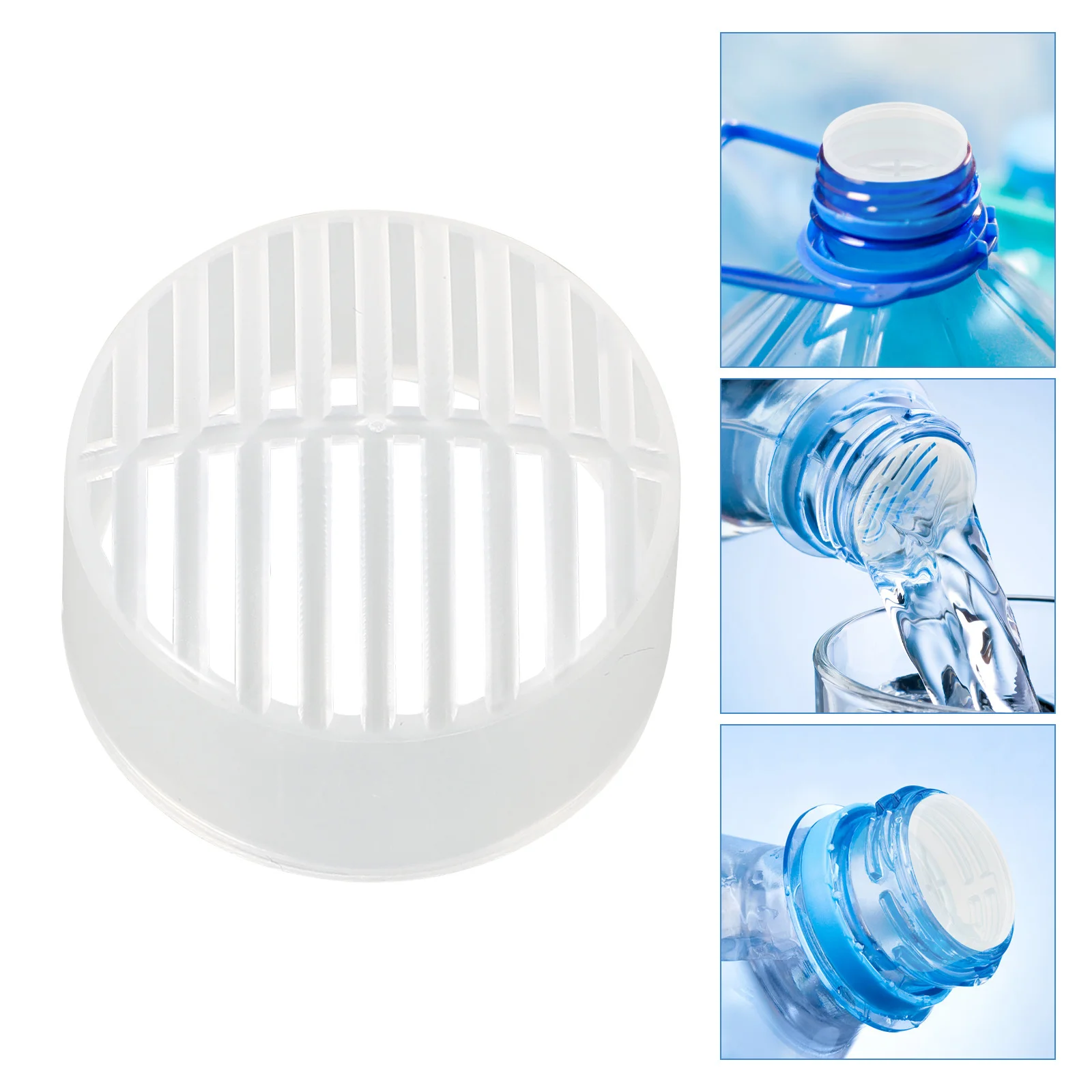 

100Pcs Mineral Water Bottle Filter Part Portable Tea Brewing Strainer Outdoor Cold Brew Juice Camping Hiking Water Filter