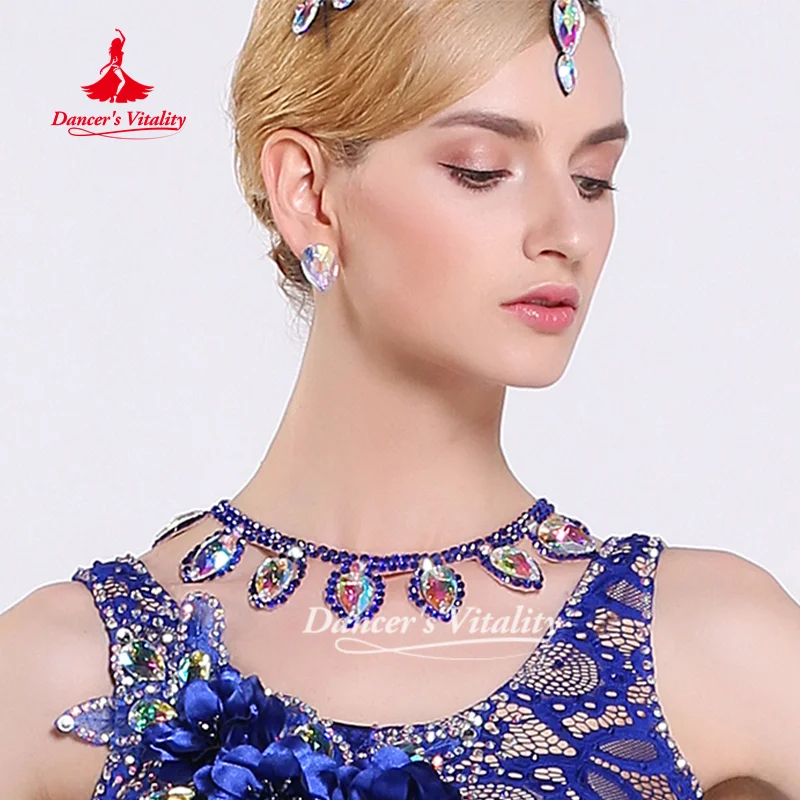 

Аксессуары для танца живота, ожерелья, расширенные модные украшения, ожерелье для бальных танцев, латинских танцев, жизненность танцовщицы