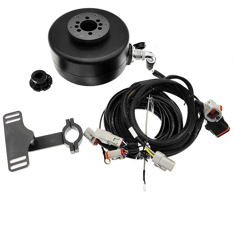 Imagem -03 - Motor Elétrico do Volante Motor Autônomo para Máquinas Agrícolas Alto Torque 80rpm 100rpm Can Rs232 dc 12v 24v