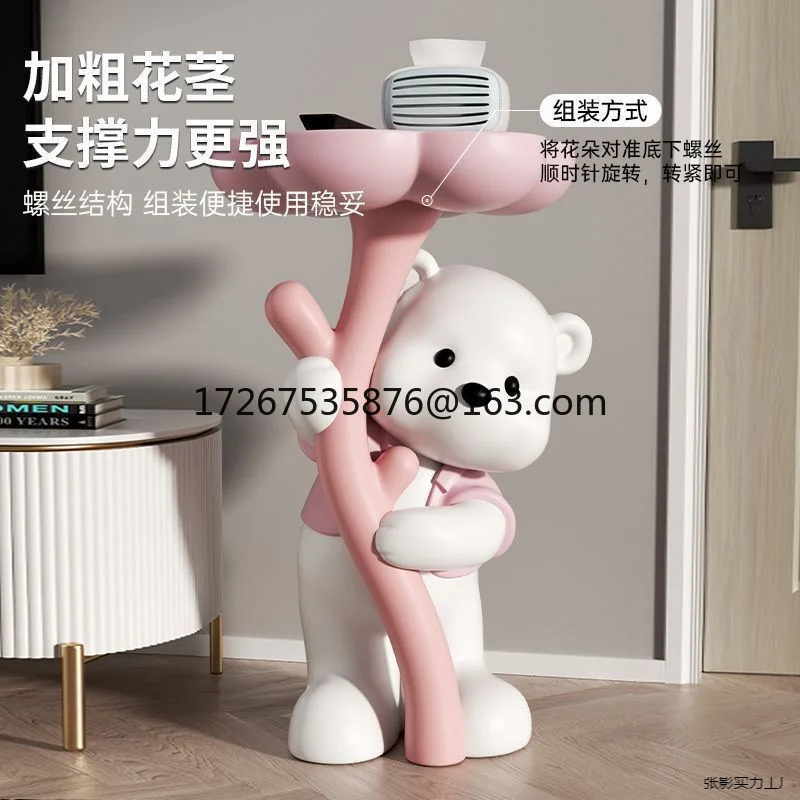 

Floor-to-ceiling ornaments, living room, bedroom, TV cabinet, a few home goods