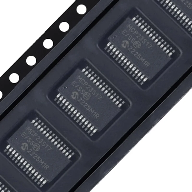 

10Pcs New Original Mcp23S17T-E/Ss Mcp23S17E/Ss Ssop-28 16-Bit Spi I/O Expander Chip