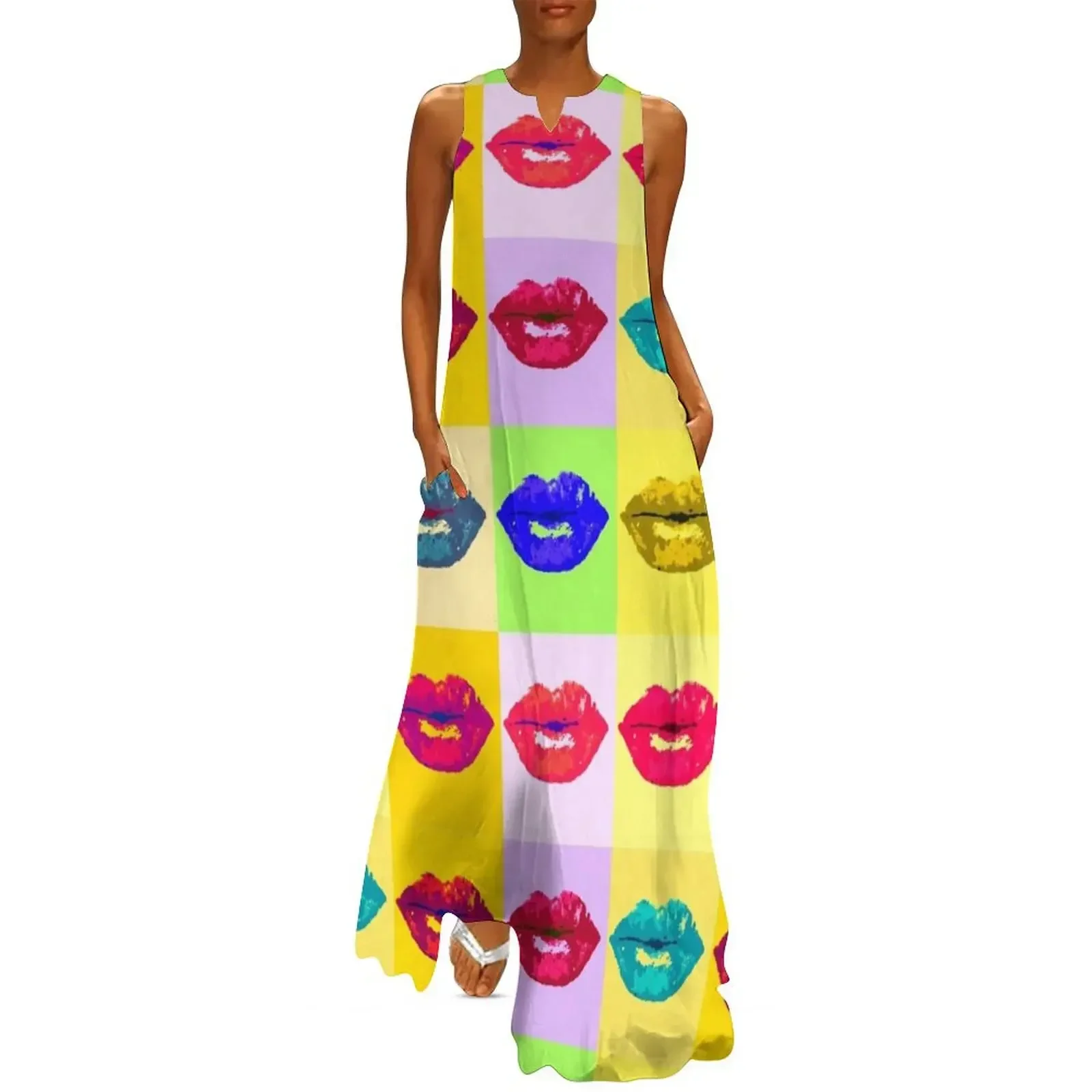 

Pop Kiss Long Dress Women's clothing sexy dress Women long dress