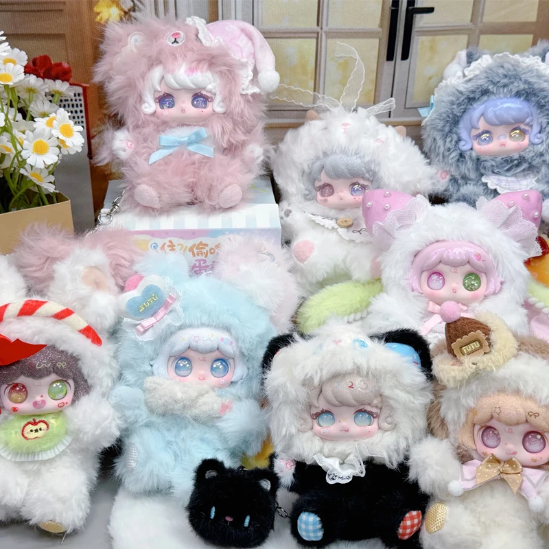 

To Meet Who Ate The Cake Series Blind Box Kawaii Vinyl Face Doll Mystery Anime Pendants Toy Surprise Bag Decor Trendy Gifts Toys