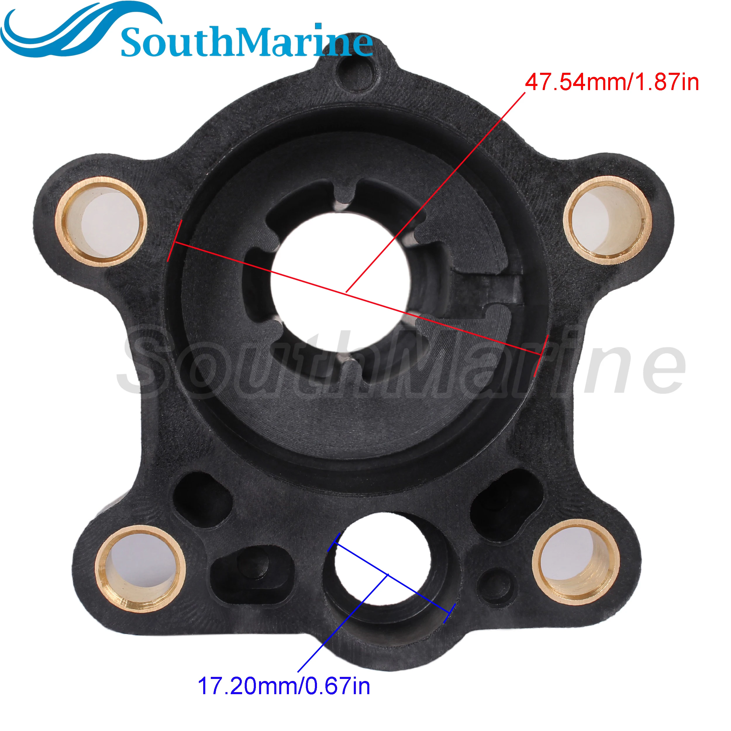 Boat Engine 663-44311-02 Water Pump Housing for Yamaha 40HP 48HP 50HP 55HP Boat Motor E48 C55