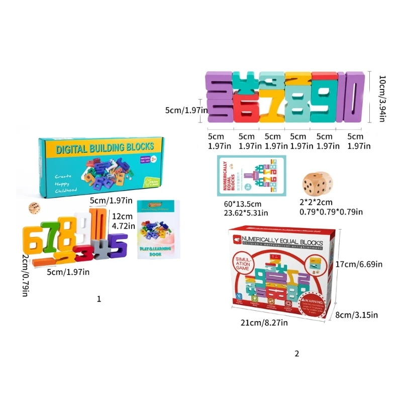 Puzzle empileur en bois, activités éducatives d'équilibrage, jouet pour enfants 3 ans blocs empilables colorés, pour