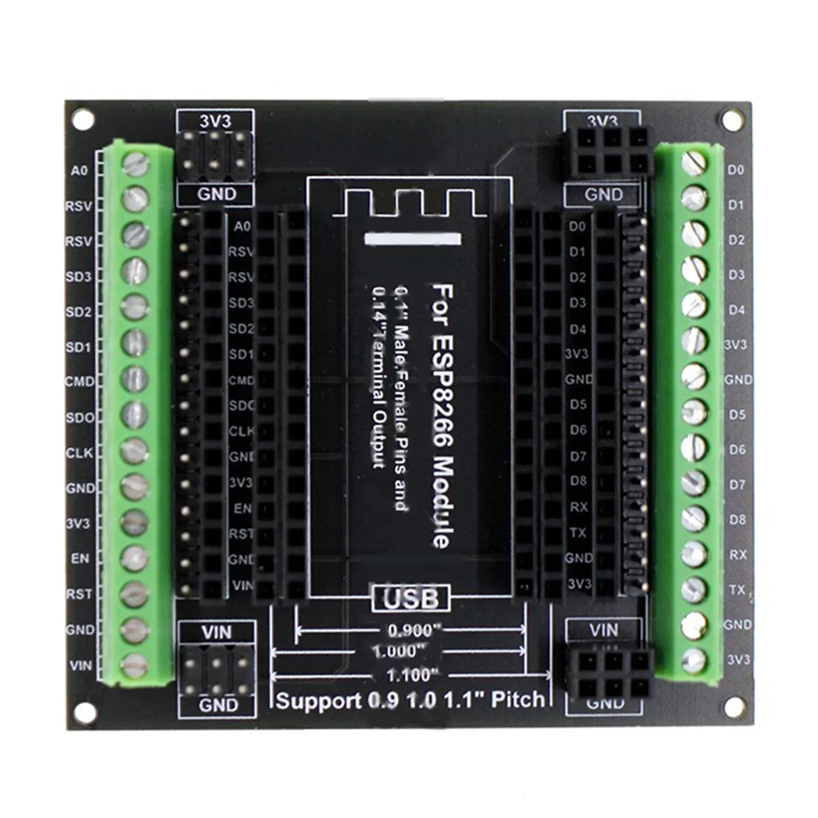 

Resinous Material 1 into 3 Expansion Board For Super Breakout Board For 0 9 / 1 For 0 / 1 1 Compatible