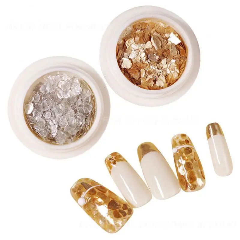 Glinsterende Hoogglans Intrigerende Cloud Mica Unieke Populaire Metallic Stijlvolle Nail Art Voor Vrouwen Gewilde Premium Onregelmatig