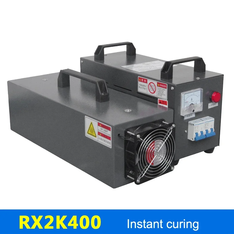 RX1K230mm Lampada per polimerizzazione UV da laboratorio 1/2/3kw piccola macchina per polimerizzazione colla UV portatile per essiccazione di vernici