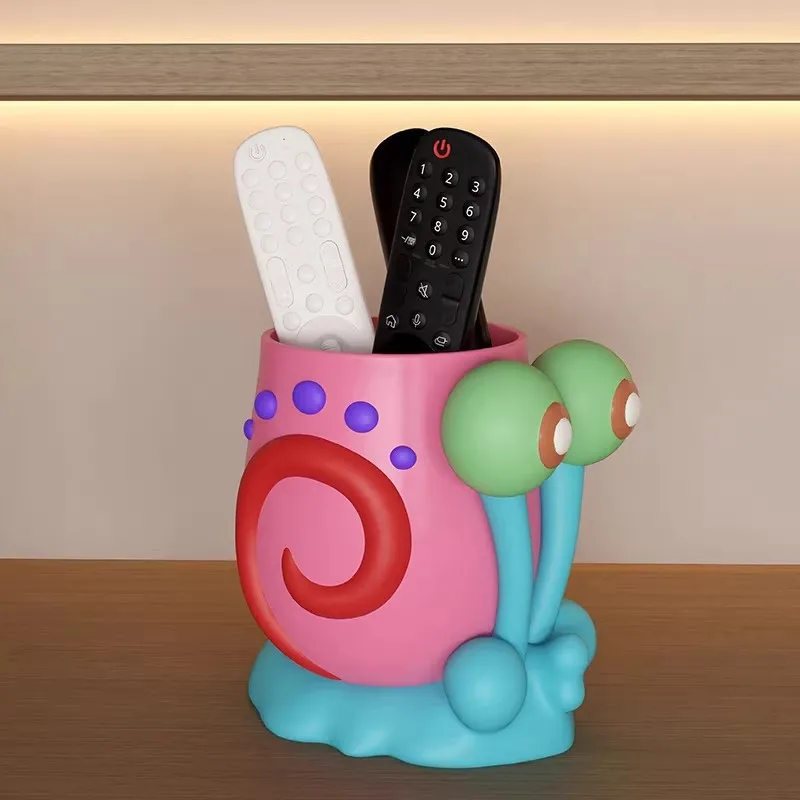 Creative Cute Snail Pen Holder Desktop Large Capacity High Value