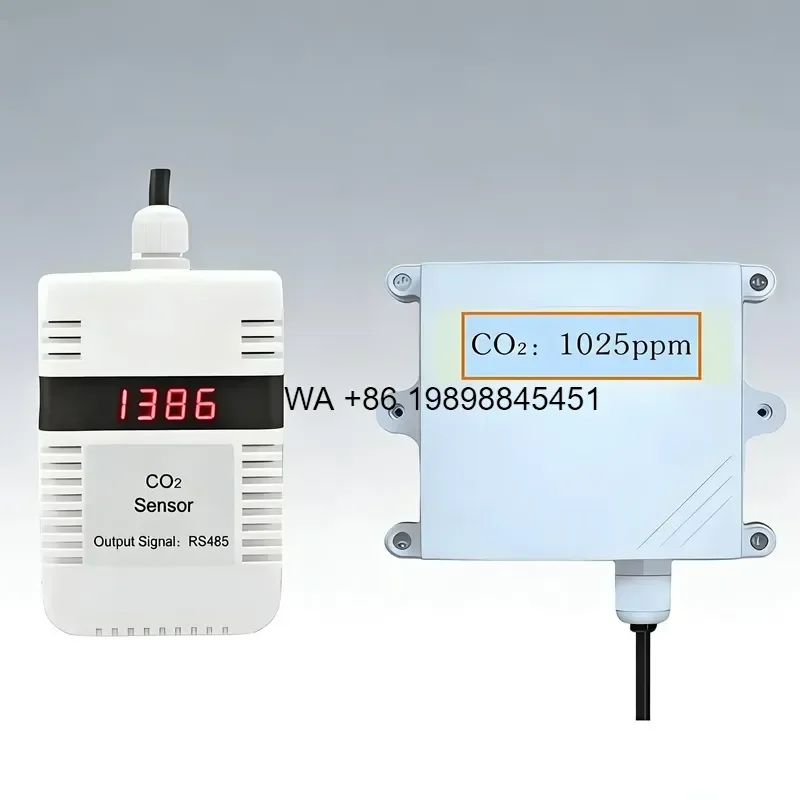 Wmwmnu CDW-12A NDIR CO2 Transmitter with Analog Output for Greenhouse Monitoring