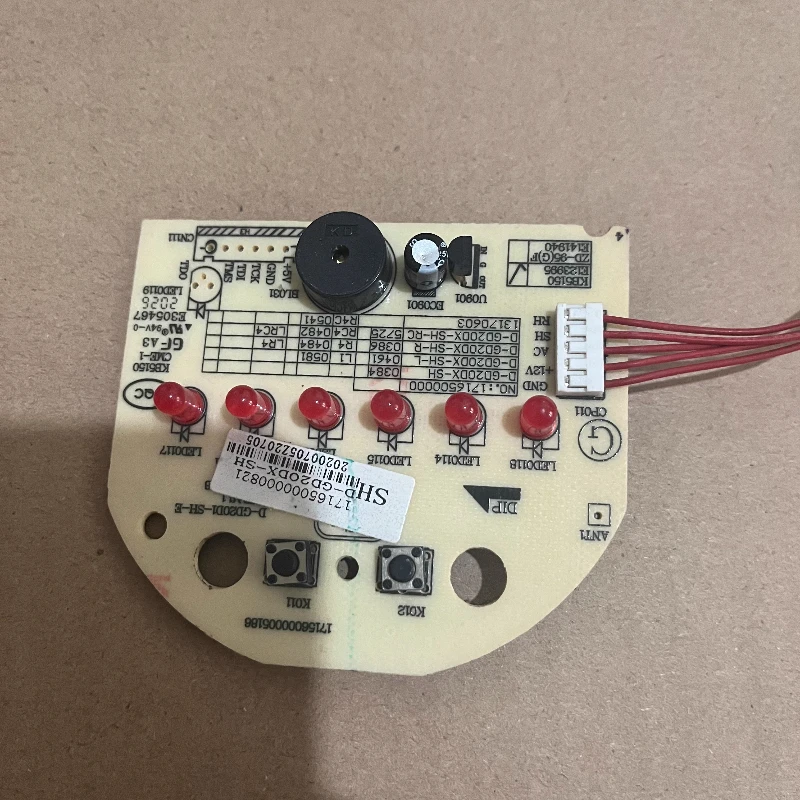 

Для Midea подвесная железная панель управления, дисплей, световая панель, аксессуары MY-GD20D1 MY-YGD20D7 D-GD20D1-SH-E