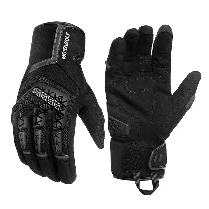 

Motorcycle Gloves For Men Breathable Full Finger Touch Screen Motorcycle Racing Gloves Accessorie Luvas Para Motociclista 오토바이장갑