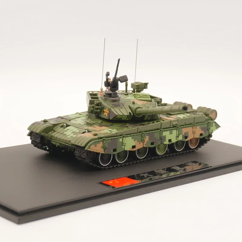 Display 1:72 Scale Plastics ZTZ 99A Type 99 Main Battle Tank Model Militarized Combat Track Type Adult Gifts Souvenir Static