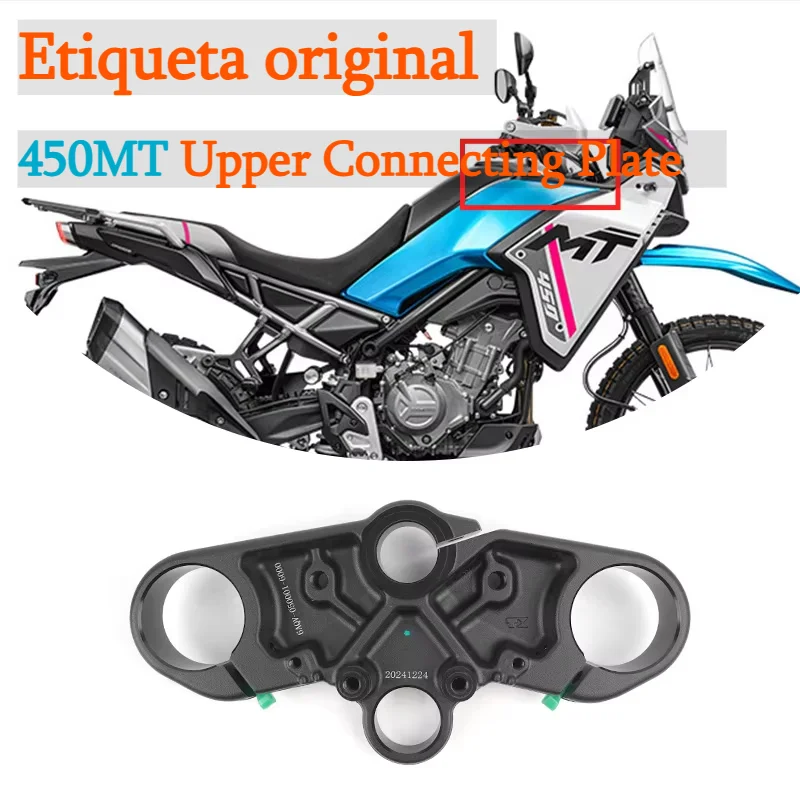For CFMOTO Original 450MT Upper Connecting Plate CF Moto 450MT Front Steering Directional Column Connecting Plate Original Parts