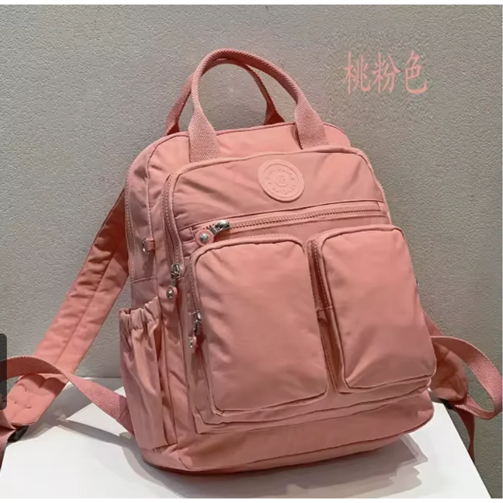 

Bobo New Lightweight Large Capaci Waterproof Faionable Women's Bapa Multi-functional Oulder Bag Traveling Bag Book Bag