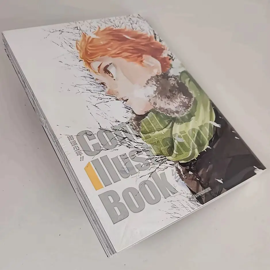 Japan Anime Haikyu!! Art Collection Cartoon Manga Book Chinese Edition Comic Official Formula Set Book Hinata Shoyo japanes