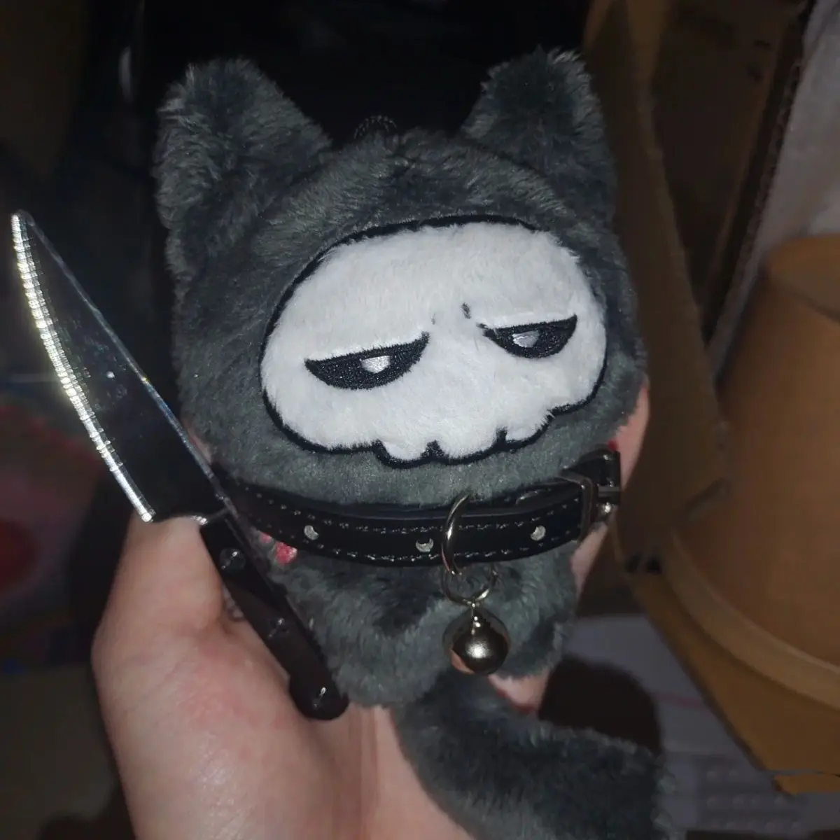 نداء الواجب شبح تأثيري أنيمي القطيفة 10 سنتيمتر لطيف محشوة الجسم بلوشي الكرتون قلادة هدايا عيد الميلاد