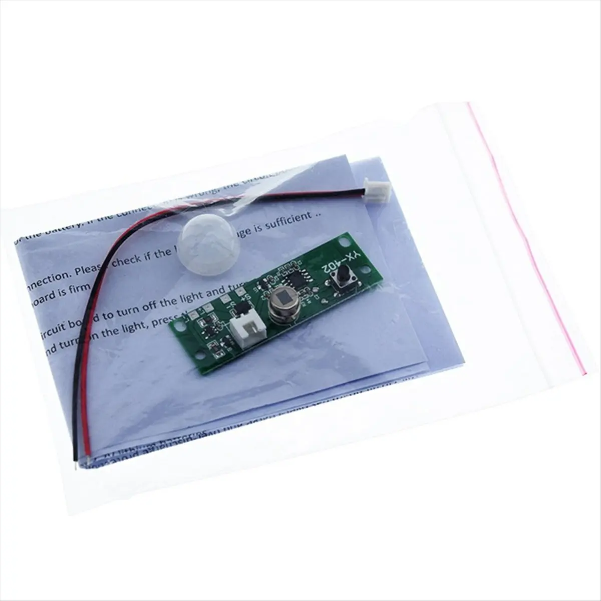 Delighted- 3.7V Solar Lamp Board Control Sensor Night Light Module Infrared Human Body Induction Solar Circuit Board