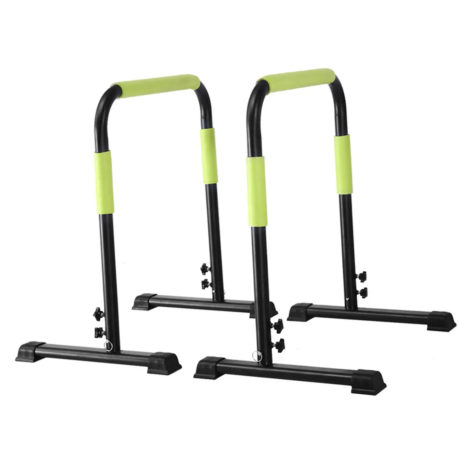Adjustable Dip Bar Push Up Stand Heavy Duty Metal Calisthenics Bars Portable Strength Training Equipment for Home Gym Upper Body