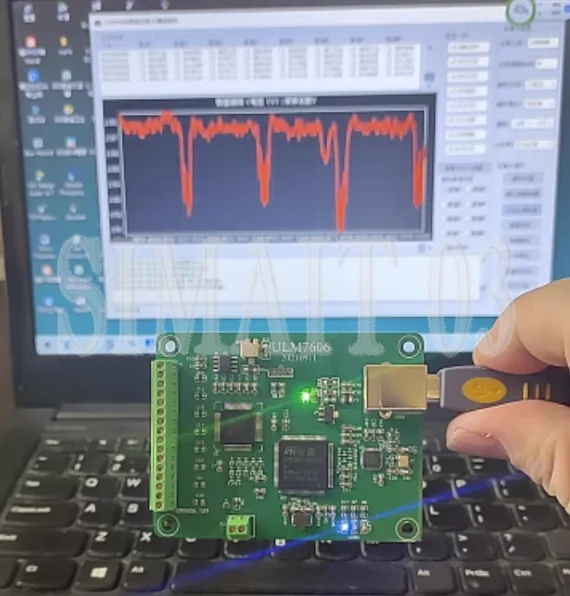 ULM 7606 16-Bit 8-Channel Simultaneous USB Data Acquisition Card | 200kSPS Synch Sampling Module