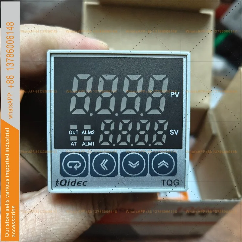Controlador de Temperatura Digital Inteligente de 48 Canales, Instrumento TQG-6411 (Relé Tipo K)