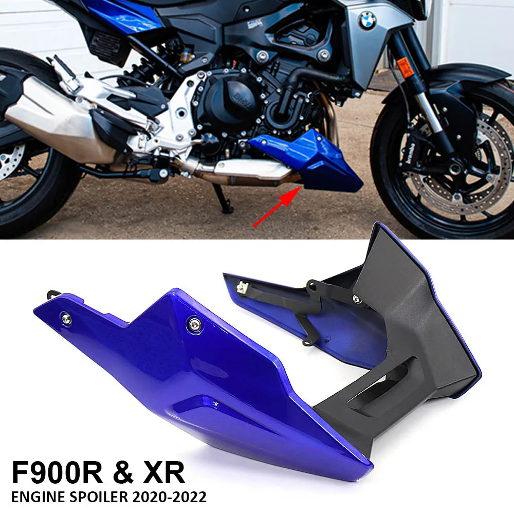 F900R Belly Pan Lower Engine Chassis Fairing Guard Skid Plate Spoiler Cover Protector For BMW F900XR 2020-2022 F 900 R XR Parts