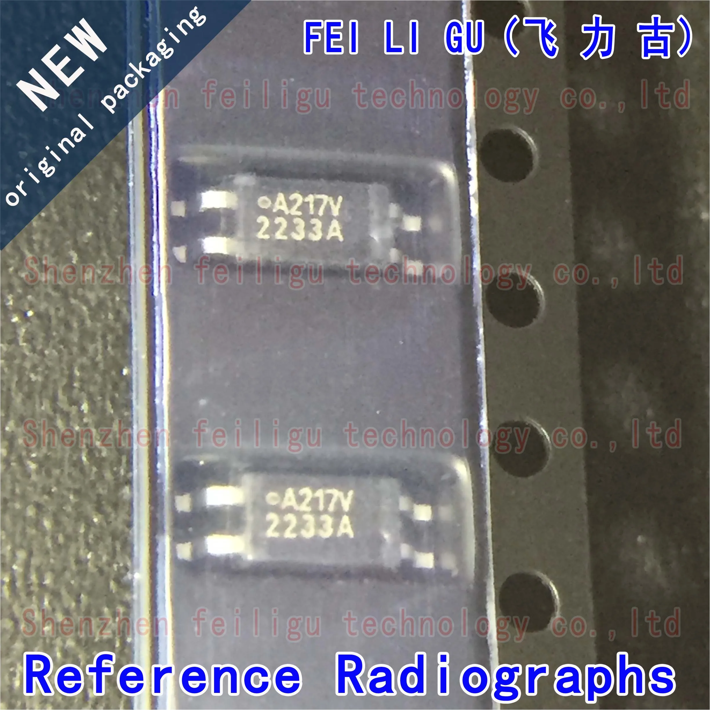 5~50PCS 100% New original ACPL-217-56AE ACPL-217 silkscreen:A217V A217 package:SOP4 transistor output optocoupler