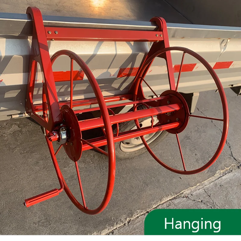 

Agricultural Hose Reel / High Pressure Pesticide Sprayer Hose Winding Cart Garden Tools