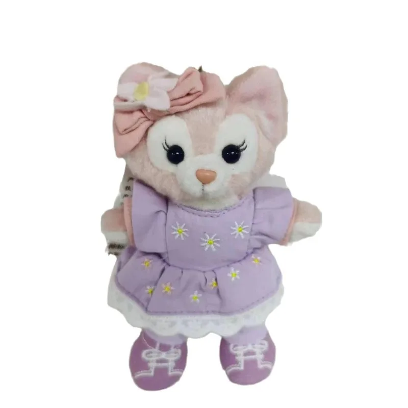 Echte cartoon pyjama Lina pluche pop Anime gevulde Belle hanger speelgoed rugzak kleine vos sleutelhanger tas decor pluche schattige pop